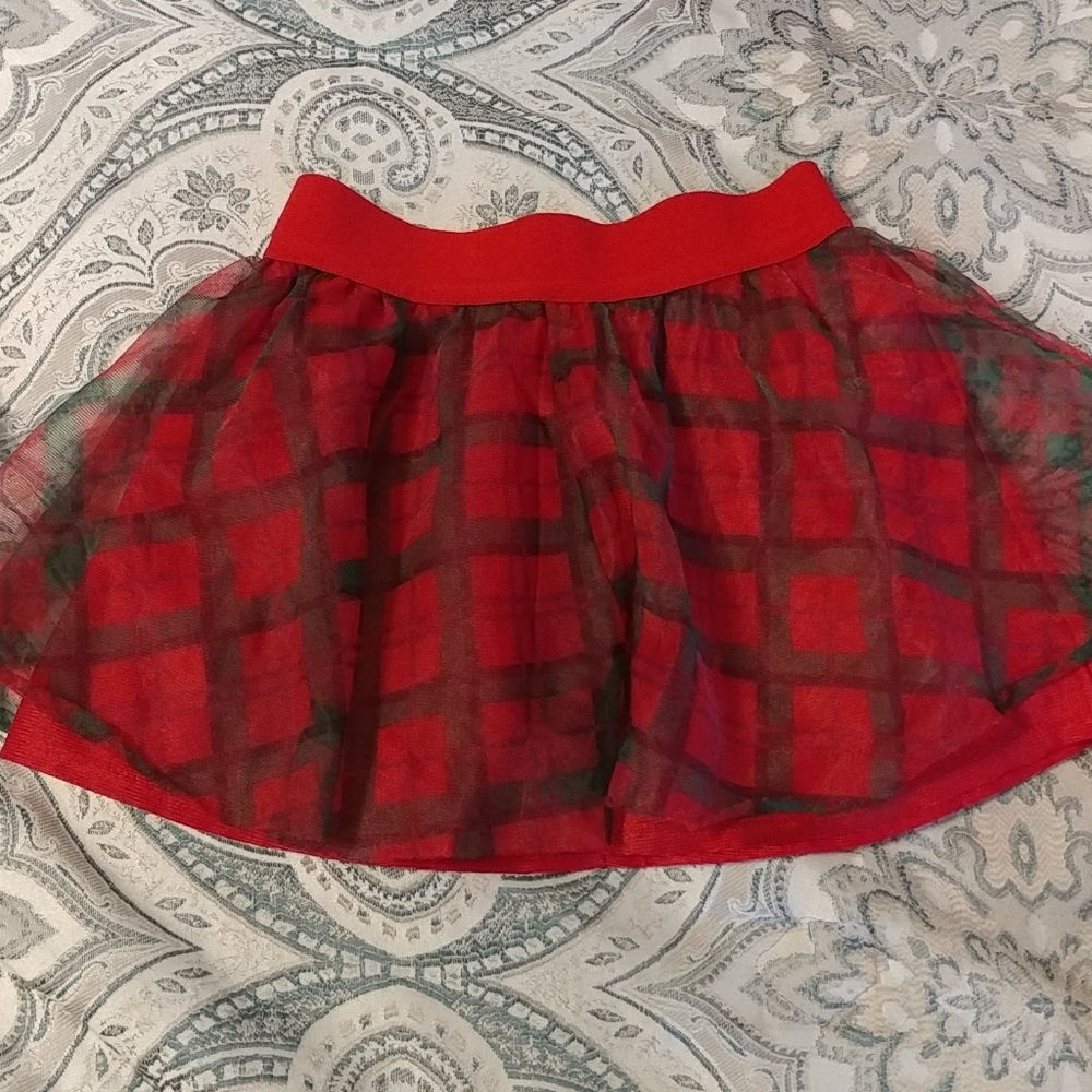 Holiday Time Little Girls Holiday Skirt